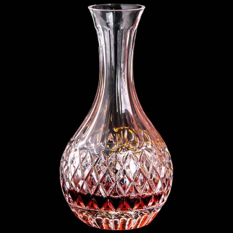 Набор хрустальных графинов с крышкой Flavinmci Crystal Glass Diamond