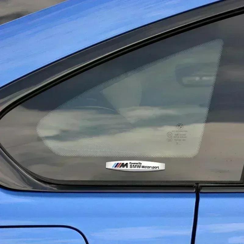 Автомобильная наклейка с эмблемой Motorsport Металлические наклейки Для BMW Серии M 3 5 7 e46 e90 e60 f10 X3 X4 X5 X6 E52 E64 E91 E83 E84 E52 E89
