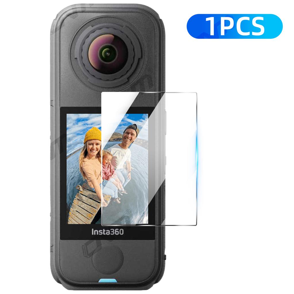 Tempered Glass Screen Protector for Insta360 X4 Air - Anti-Scratch Anti-Fingerprint HD Clear Film for Action Camera