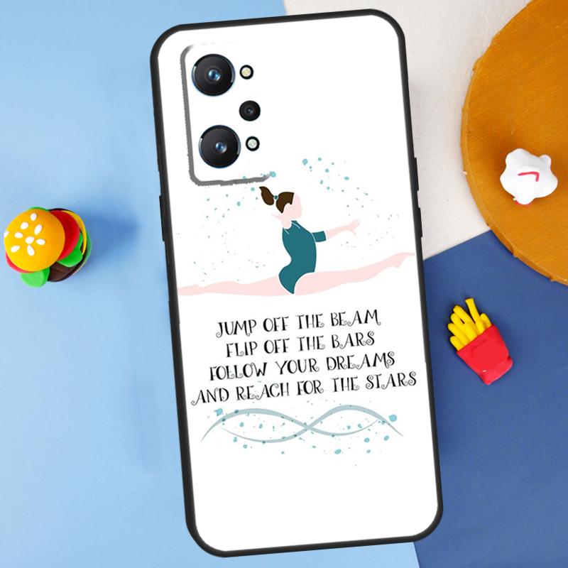 Люблю гимнастику Для Realme 14 13 12 10 11 Pro Plus GT 6 6T 5 GT7 Pro C55 C51 C21Y C25S C67 C75 C53 C61 Чехол