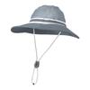 Рыболовная шляпа с открытым верхом, сетчатая уличная шляпа от солнца, модная складная шляпа-ведро, пляжная
