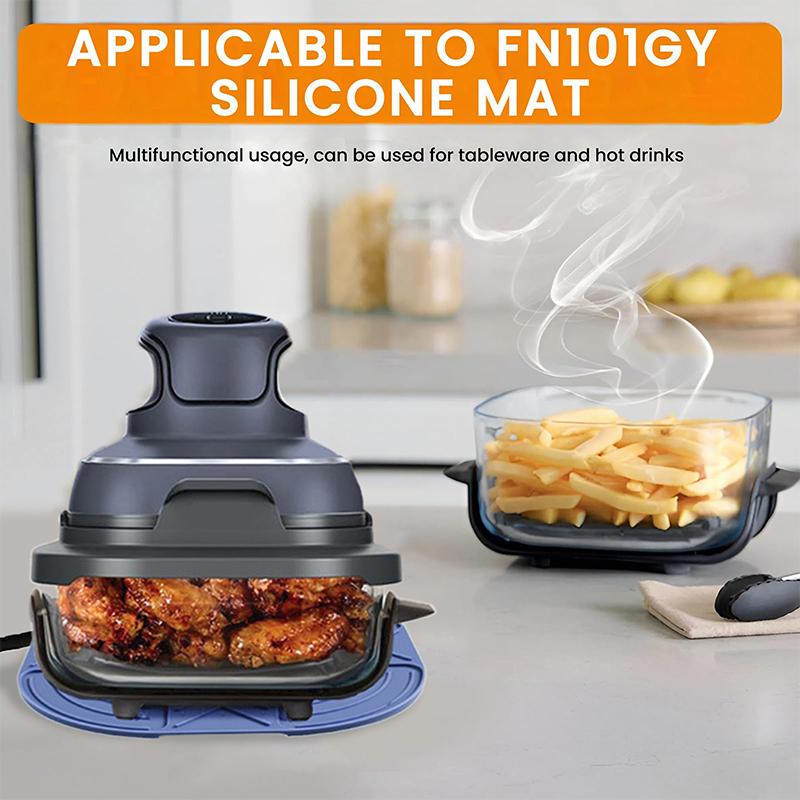 Силиконовые подставки для аэрофритюрницы Ninja Crispi, Нескользящие термостойкие коврики для аксессуаров для аэрофритюрницы Ninja Crispi