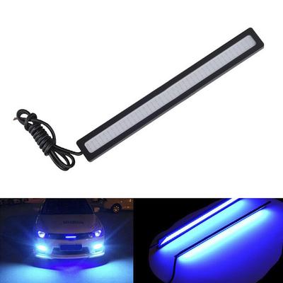 Синий супер яркий автомобильный початок Led Lights Drl Противотуманная фара дальнего света Водонепроницаемая постоянного тока 12 В 17 см