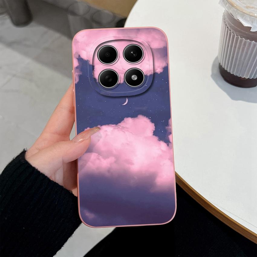 Чехол для телефона Redmi Note 15 Pro 4G 5G 15 Pro+ 15 Pro Plus, ретро-чехол с бабочкой, для Xiaomi Redmi Note15, мягкий, гладкий, жидкий силикон, легкий корпус