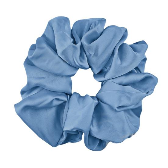 Гладкое атласное кольцо для волос для девочек, высокая эластичная резинка для волос в виде хвоста, большая эластичная лента, пучок для волос, хвостик