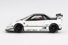MINI GT Масштаб Mazda Liberty Walk LB40 Токийский Автосалон 2024 Белый Готовый Продукт 1/64 AZ-1 (Правый руль) MGT00953-R