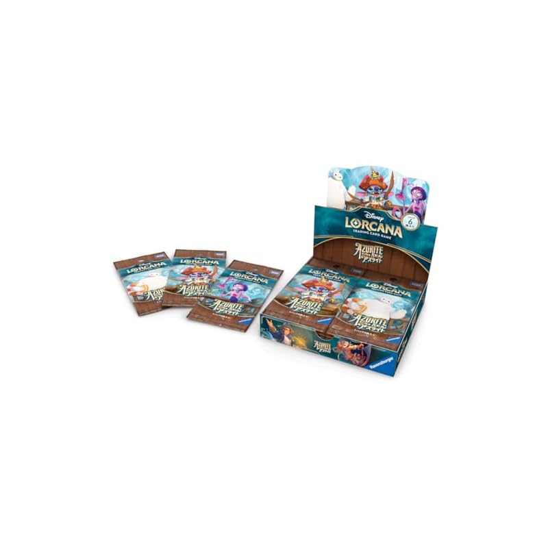 Disney Lorcana TCG Японская версия Бустер Пак: Великая Азуритовая КОРОБКА