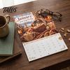 Appointment Book Cats Chillin' with 2027 Calendar, 12 Month Monthly Planner, Thick Office Desk Accessories Paper Daily Planning Wall Calendar for Home