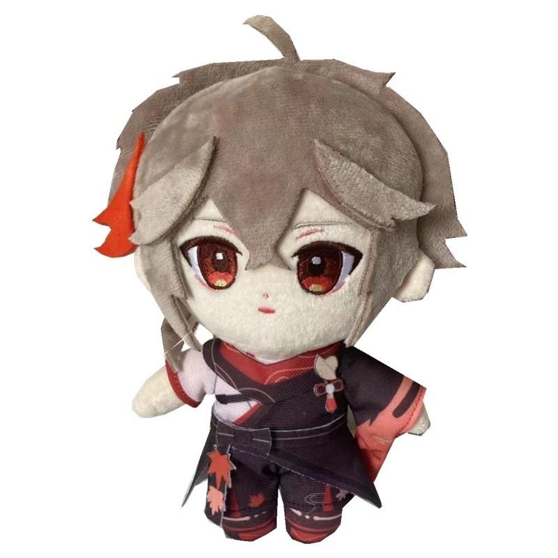 Игра Genshin Impact Arataki Itto Hu Tao XIAO Zhongli Morax Kamisato Ayato Tartaglia Klee Barbatos, плюшевые куклы, подушки, подарок для детей