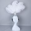 Elastic Feather Halloween Costume Cosplay Soft Unisex Headband Natural Luxury Headpiece Customizable Comfortable Wedding Parties