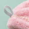 Microfiber Hair Towel Quick Drying Hair Wrap for Women Soft Head Towel Super Absorbent Coral Dry Hair Cap Bathroom Shower Cap