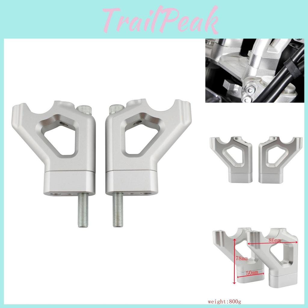 Premium Handlebar Relocation Risers For Triumph Tiger 900 850 And Explorer 1200 Xrx