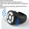 1PC Bluetooth Ring Remote Control, Phablet Phone Selfie Artifact, Mobile Phone Camera Controller Remote Control
