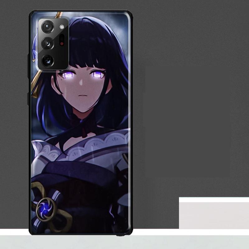 Чехол Genshin Impact Райдэн Сёгун для Samsung Galaxy S25 S24 S23 Ultra S9 S10 S20 S21 S22 Plus S23 FE S25 FE Чехол для телефона