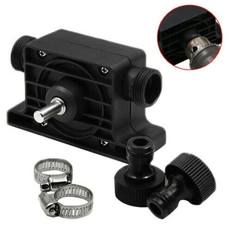 Ручной электрический сверлильный насос Delysia King, Миниатюрный самовсасывающий насос, Маленький бытовой водяной насос, Насос с приводом от ручной дрели, Дизельный насос