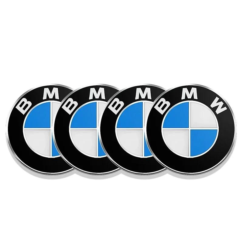 56mm Car Badge Wheel Center Cover Stickers Hub Caps Decal For BMW M M3 M5 M6 X3 E46 E90 E39 F10 F20 F30 G20 E60 E36 accessories