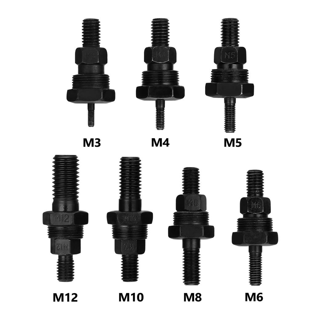 Аксессуар для заклепочника, резьбовая оправка, заклепка, гайка, адаптер для инструмента, тяговый стержень, замена заклепочника