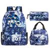 New Astro Bot Game Merchandise Printing Primary and Secondary School Schoolbag Foreign Trade Leisure Children's Pencil Bag Lunch Bag