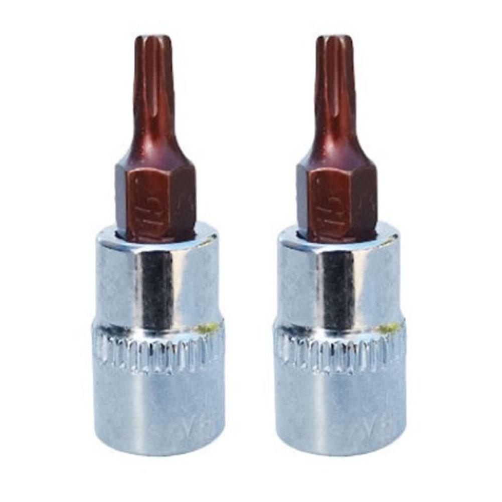 Торцевые головки Torx T15 T20 T30 Торцевые головки Torx 1/4 \" Шестигранный хвостовик