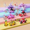 Детские мультяшные игрушки Покемон Машина Алмазные строительные блоки Образовательные игрушки Для детей Подарки на день рождения Настольные украшения