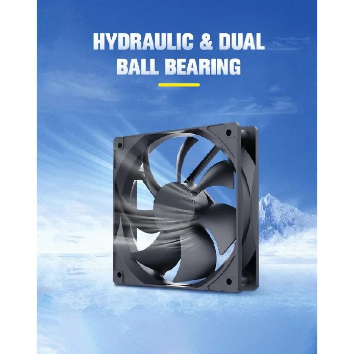 120mm 12cm 12025 Fan 5V 12V 24V 120mm*120mm*25mm Fan DC Brushless Cooling Fan 120x120x25mm USB 2PIN PC Computer Case Cooler
