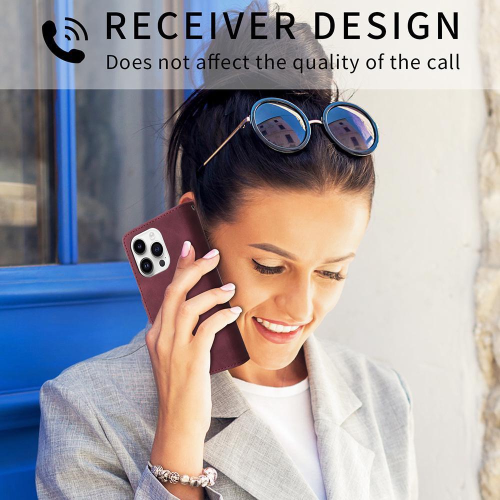 Роскошный кожаный чехол с отделением для карт-кошелька на молнии для Samsung S23 S22 S21 S20 Ultra Plus A13 A14 A54/iPhone 14 13 12 Pro Max XS Max 8P 7P Redmi Huawei