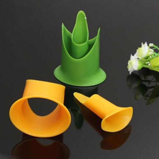 2Pcs / set Creative Pepper Corer Slicer Устройство для удаления семян перца