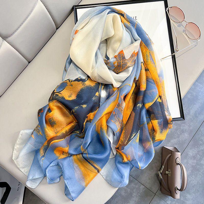 Роскошный солнцезащитный шарф 190X135 см, новые зимние теплые шарфы из пашмины, женские модные шелковые хиджабы для подарка, стильные кашемировые шали для пар