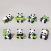 Micro Landscape Simulation Panda Ornaments Resin Crafts Panda Miniatures  Gardening Landscape
