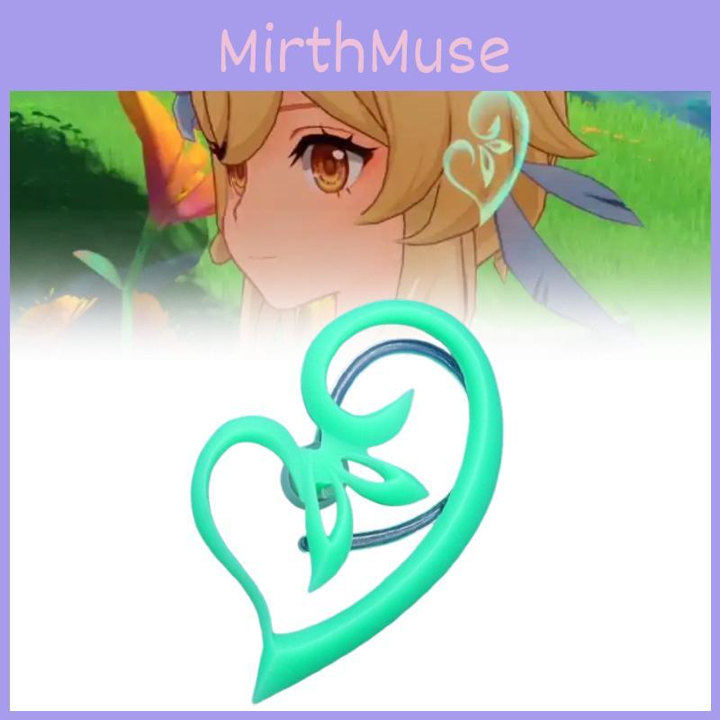 Genshin Impact Акаша Косплей Украшения Смола Регулируемые Светящиеся Серьги Для Вечеринок И Подарков