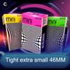 20pcs 45mm 46mm 49mm Condoms Tight Smooth Durable Latex Kondom Small Size Ultra Lubricated Penis Sleeve Sex Product For Men