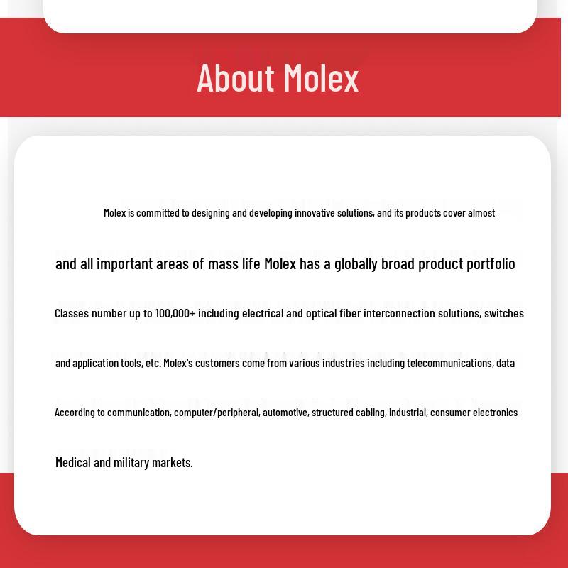 Molex 151049-2209 Connector Crimp Housing