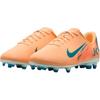 Килиан Мбаппе x Nike Jr. Детские бутсы Mercurial Vapor 16 Club GS MG Melon Tint/Igloo/Neo Turquoise Оранжевые FQ8288-801