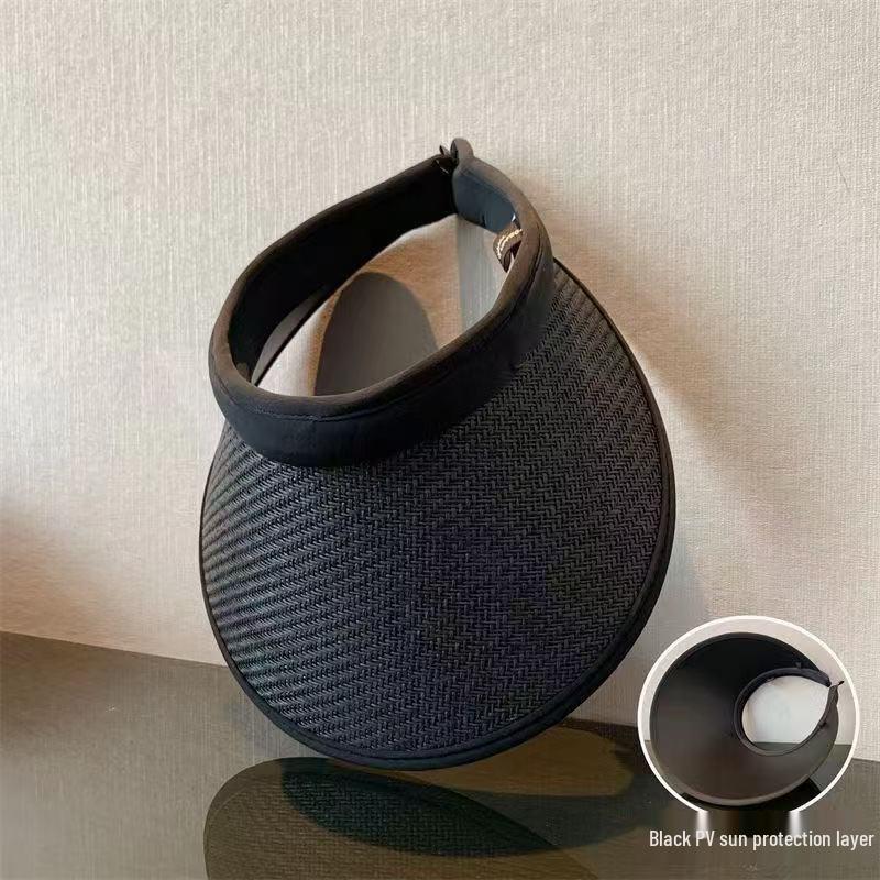 Шляпа от солнца с широкими полями и защитой от ультрафиолета для лета, пляжа и путешествий.