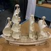 3D Пазл Древний Парусник Деревянное Ремесло Конструктор, Сделай Сам Сборная Деревянная Модель Незаконченное Ремесло Хобби Лодка Пазл