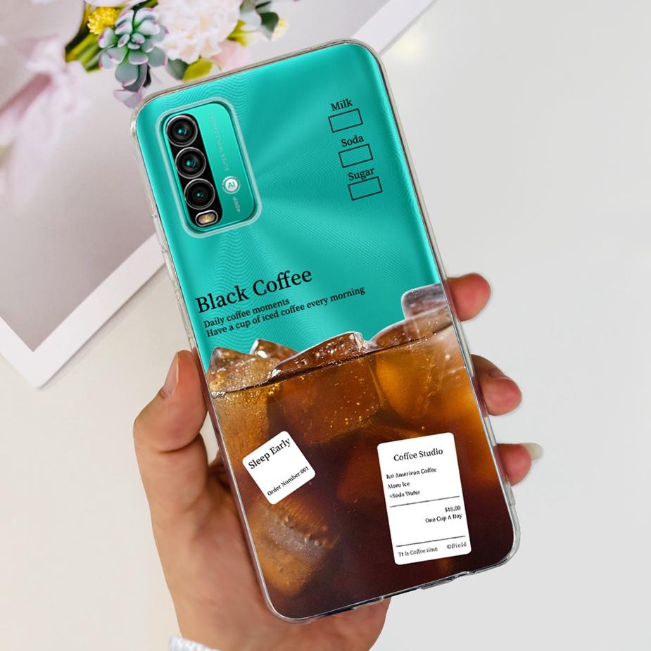 Чехол для Xiaomi Redmi 9T Милый Модный Расписной Чехол Прозрачный Силиконовый Чехол для Телефона Для Xiaomi Redmi 9T Redmi9T Задняя Крышка 6.53'' Сумки