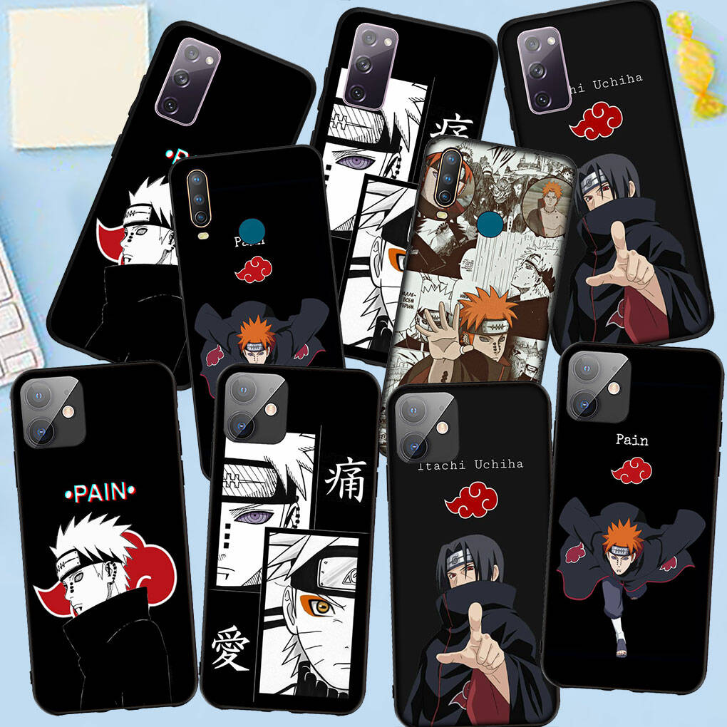 Case for iPhone 17 16 15 Plus Xiaomi Poco F8 F7 X7 X6 M8 C85 C75 C71 Redmi Note 14 12 11 13 Pro Max A4 14C 13C 15C Pain Akatsuki Naruto Itachi Uchiha