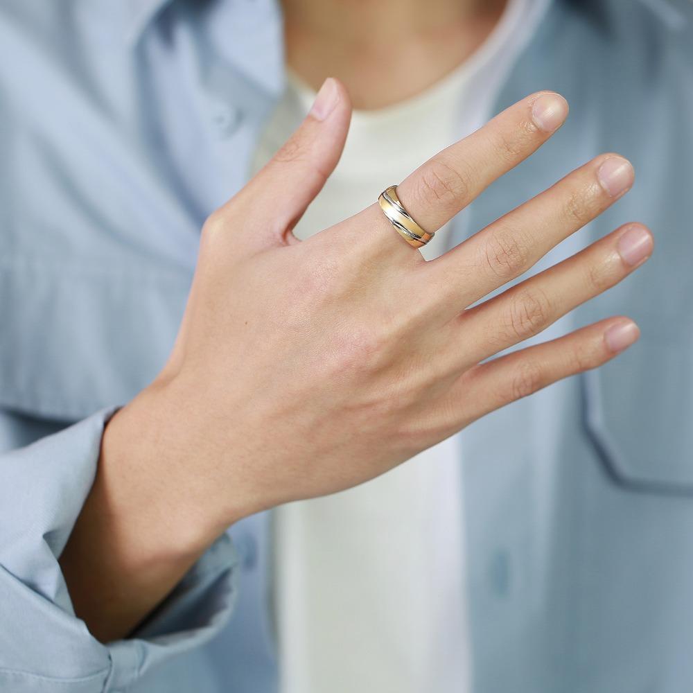 Минималистичное кольцо из титановой стали, нержавеющая сталь, витой дизайн, мужское обручальное кольцо, прочные украшения, подарок для мужчин