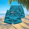 Men's Lightweight Sweatpants Summer Casual Pockets Shorts Basic Short Pants Jogging Beach Shorts Men
