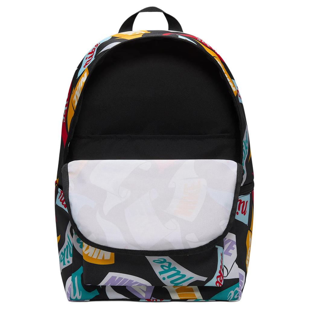 Nike Рюкзак Heritage Polyester Regular Унисекс Черный и Разноцветный Повседневный HJ8322-010