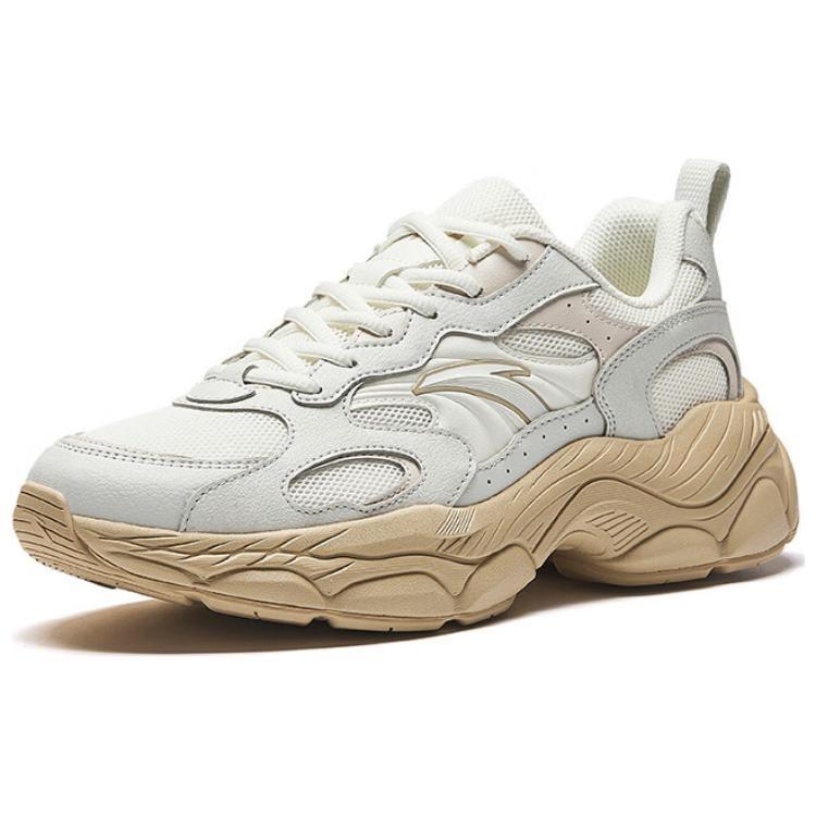 Anta Millennial Generation Low top Casual Shoes Men's Beige Gray 112518812-6