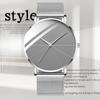 Fashion Mens Watches Stainless Steel Ultra Thin Quartz Wrist Watch Luxury Business Classic Men Watch