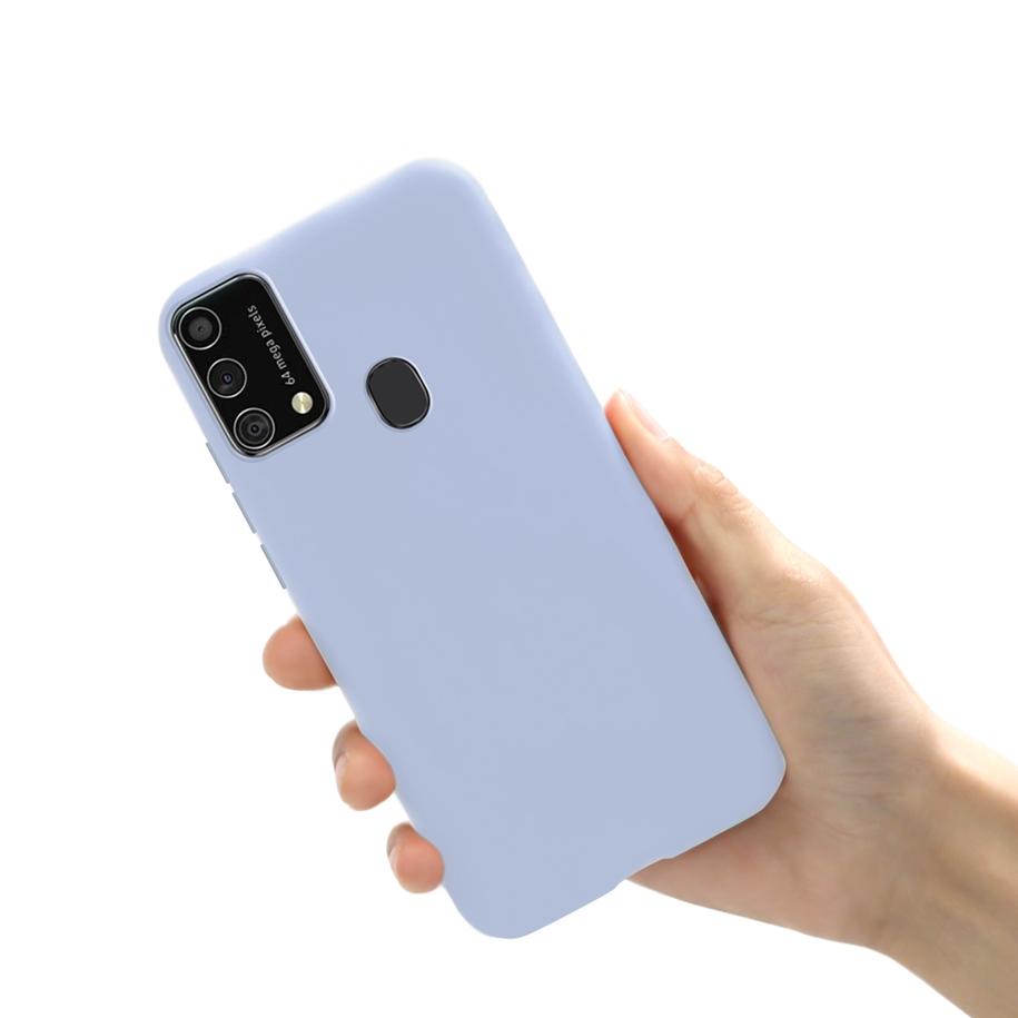 Чехол для Samsung M21 M31 M21S Жидкий силикон Мягкий ТПУ Тонкий Матовый чехол Для Samsung Galaxy M30s M307F M 31 M 21 M215F M315F Чехол