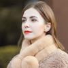 Scarf Women's Winter New Korean Fashion Versatile Thickened Cute Girl Rex Rabbit Hair Handmade Fur Neck