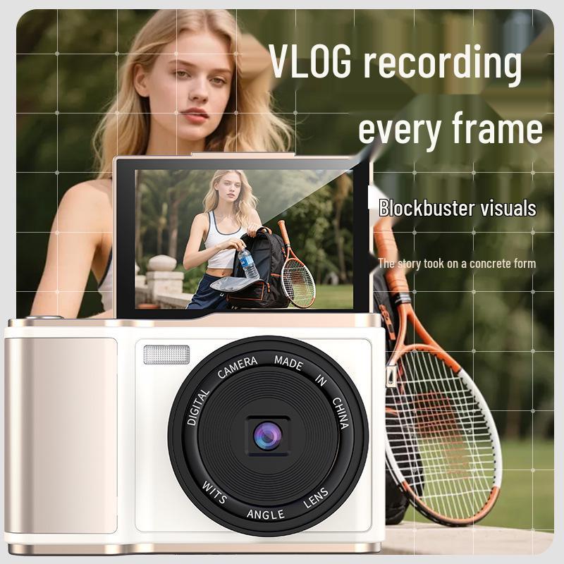 Entry-Level Digital Camera with Flip-Screen for Selfies - Ideal for Students (Consult before buying international products)