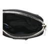 Prada Brand logo zipper closure nylon waist bag men's black