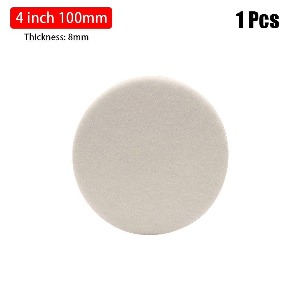 1/10Pcs 75mm 100mm 125mm 150mm 180mm Wool Felt Discs 2/3/4/5/6/7inch Abrasive Wheel Polishing Pads