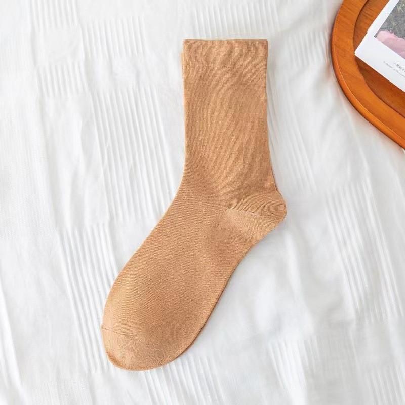 Женские весенне-осенние дышащие дезодорирующие влагопоглощающие бесшовные носки-гольфы