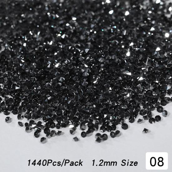 Нежный декор для ногтей Блестящий без капель Разноцветный