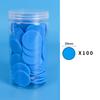 100 Plastic Counting Chips - Interactive Learning Educational Mathematics Teaching Aids Multi-Color Plastic Counters